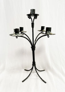 Table Candelabra Wide 5pt (H: 0.4 m)