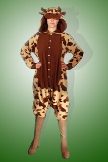 Brown Cow Onesie