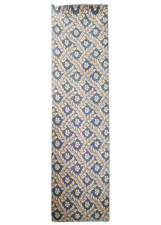 Rug #321 Laurel Weave Runner Blue & Beige (0.9m x 2.8m)