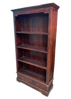 Bookshelf #1 Dark Wood Large (H: 1.8m x W: 0.9m x D: 0.3m)