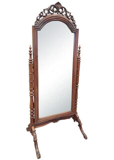 Cheval Mirror #2 Ornate (H: 190cm x W: 80cm)