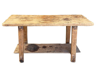 Rustic Table (W: 1.4m x H: 0.8m x D: 0.5m)