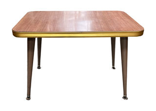 Formica Coffee Table #35 Wood Grain Small (H: 41cm D: 39cm W: 60cm)