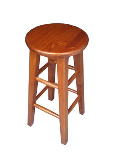 Bar Stools Wooden (H: 70cm)