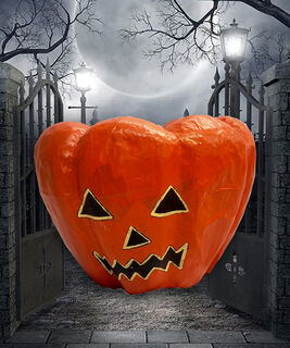 Jack O Lantern Pumpkin Paper Mache