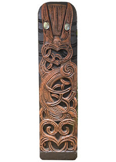 Maori Carving #3 (H: 2.4m x W: 0.65m)
