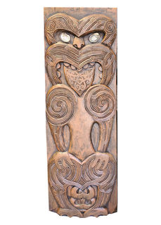 Maori Carving #27 Resin Flat