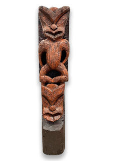 Maori Carving #9 Totem (H: 2m)