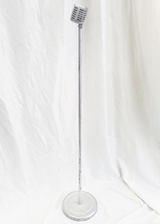 Imitation Microphone w Stand #1 (H: 1.4m)