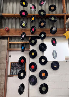 Record Hanging Strip (H: 2.3m W: 0.3m)