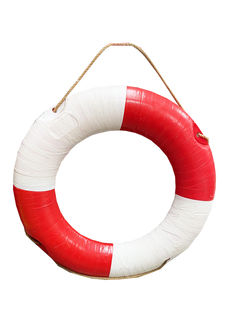 Life Ring Red & White (D: 0.8m)