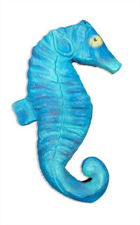 Seahorse Paper mache (H: 1m x W: 0.6m)