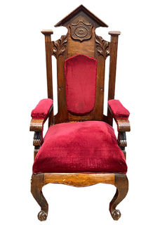 Judges Throne  (H: 1.5m x W: 0.7m x D: 0.65m)