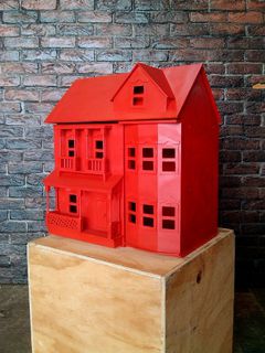 Monopoly House Red (0.54 x 0.39 x 0.61m)