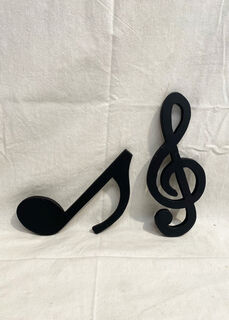 Music Note Cut-out (H: 0.25m)
