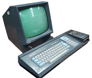 Amstrad CPC664 Console and Keyboard
