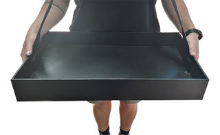 Vending Tray Black 500x 300 x 90mm