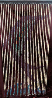 Curtain Beaded Dolphin (W: 0.9m x H: 1.9m)