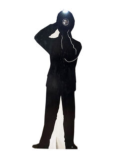Paparazzi Cut-out 1 person (W: 0.6m x H: 1.7m)