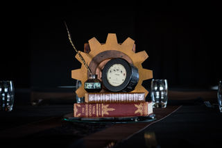 Steampunk Centrepiece (H: 30cm)