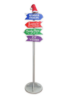 Christmas Signpost (H: 2.5m)