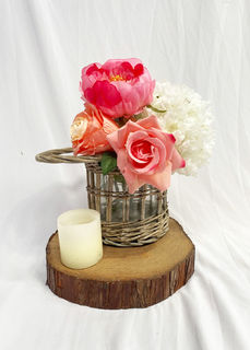 Rustic Floral Centrepiece 