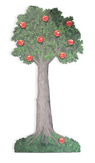 Apple Tree Cut-out (H: 2.4m x W: 1.2m)