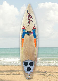 Surfboard Aroha (H: 1.8 x W: 0.5m)