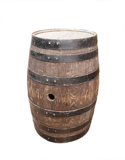 Barrel Whiskey Wooden Metal Rings (0.7m x 0.5m)