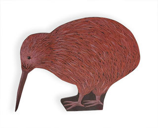 Kiwi Cut-out (H: 56cm x W: 63cm)