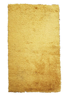 Rug #332 Shag Mustard (1.2m x 2.15m)