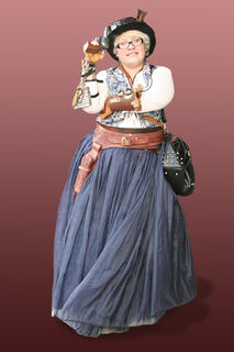 Steampunk Western Woman