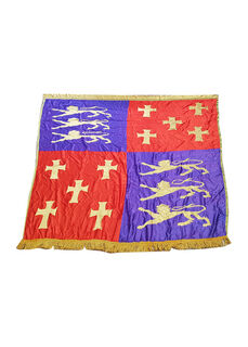 Banner Royal Large Red/Purple  (L 2m x W 2.3m)