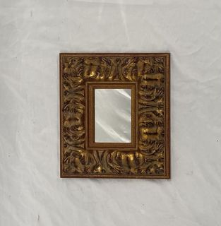 Mirror #33 Small Ornate Frame (W: 27cm x H: 31cm)