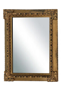 Mirror #34 Gold Ornate Frame (H: 96cm x W: 72cm)