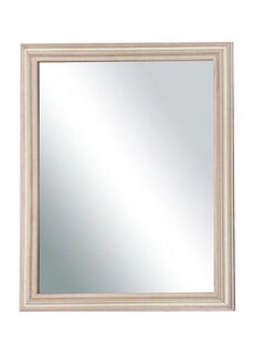 Mirror #43 Pale Frame (H: 0.55m x W: 0.42m)