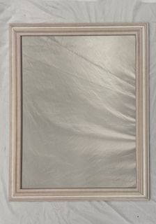 Mirror #43 Pale Frame (H: 0.55m x W: 0.42m)