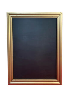 A1 Gold Frame Medium w/ Black Backing (Int: 0.5m x 0.8m, Ext: 0.93m x 0.74m)