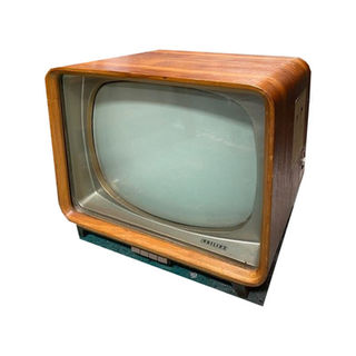 Television #3 Philips Wood (H: 39cm W: 45cm D: 36cm)