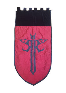 Banner Red and Black Griffin