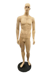#36 Male Mannequin Full Plastic (H: 1.8m)