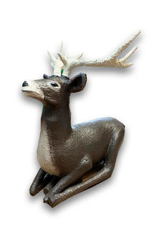 Reindeer Lying Down (H: 70cm W: 65cm D: 50cm)