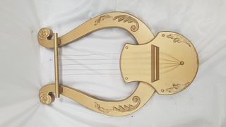 Harp Small Gold #2 (H: 62cm x W: 40cm)