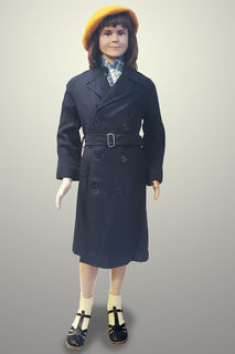 Girl in Trench coat
