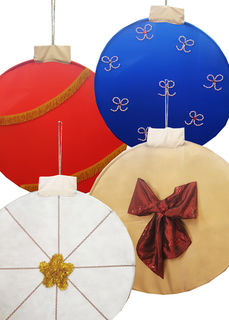 Giant Christmas Baubles (D: 1.1m)