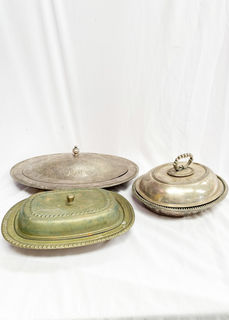 Serving Dish w/ Lid Assorted