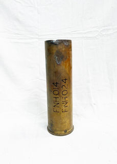 Military Missile Cylinder Casing Metal (H: 37cm D: 12cm)