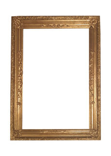 Gold Frame Large J (Internal: 0.58m x 0.88m)