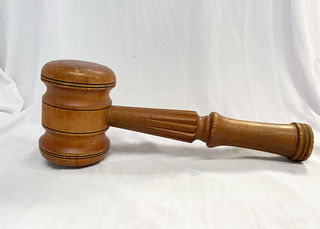 Gavel Large Wooden (L: 50cm W: 18cm)