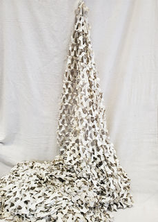Camouflage Net White (6.7m x 2.6m approx)
